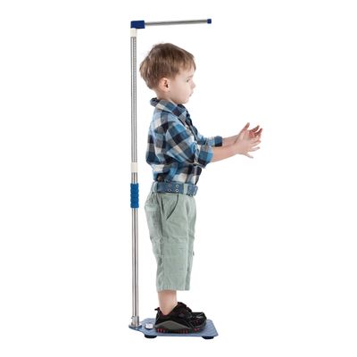 Height & Weight Scale Digital Weight Scale Platform and Height Rod,Maximum Weighing 330 pounds, Height Rod 75 inches for Office, Home, Gym