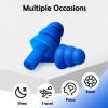 20 Pairs Ear Plugs for Sleeping Noise Cancelling, Reusable Silicone Sound Blocking Earplugs, Waterproof Noise Reduction Ear Plugs for Shooting, Swimming, Concerts, Snoring view 2
