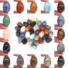 Yoni Egg for Kegel Exercise Mini Stone Egg Natural Gemstone Crystal Mineral Ball Home Decoration Kegel Exercise Massage Yoni 20x30mm,Red Sand view 2