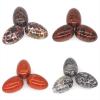 Yoni Egg for Kegel Exercise Mini Stone Egg Natural Gemstone Crystal Mineral Ball Home Decoration Kegel Exercise Massage Yoni 20x30mm,Red Sand view 3