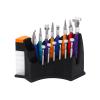 14pcs Optical Eyeglass Repair Tool Kit, Optician Optical Tools Kit Eyeglasses Repair 6 Pcs Screwdrivers 8Pcs Pliers, Non-Slip Grip, for Eyeglass, Watch, Computer, Laptop, Phone view 2