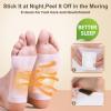 Natural Cleansing Foot Pads - 40PCS, Deep Cleansing Foot Pads with Ginger, Wormwood, Bamboo Vinegar for feet Care, Relieve feet Fatigue, Suitable for Travel or Home Use view 2