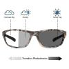 helena 2024 Transition Photochromic Bifocal Reading Glasses for Men Wrap Around Sports Hyperopia Presbyopia Sunglasses Reader (camouflage, 2.5, x) view 2