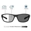 helena 2024 Transition Photochromic Bifocal Reading Glasses for Men Wrap Around Sports Hyperopia Presbyopia Sunglasses Reader (black, 1.75, x) view 2