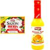 Sazon Iberia without Achiote 6.34 Oz (36 Packs) + Iberia Naranja Agria, 20 Ounce view 1