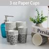 Huifany 600 Pack 3 oz Paper Cups, Small Bathroom Cups Disposable Mouthwash Cups, Mini Paper Cups for Bathroom, Party, Picnic, Travel and Event view 4