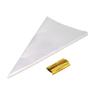 100Pcs Shaped Cellophane Treat Bags with Ties for Sweets Cookies Candies Popcorn for Party Favors and Wrapping view 1
