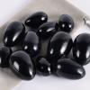 Yoni Egg Set Yoni Egg Natural Obsidian Massage Egg Set Undrill &Wooden Base Crystal Mineral Ball Kegel Exercise,Drill 40x25 view 4