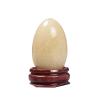 Yoni Egg Set Yellow Jade Yoni Egg Set Undrilled Natural Stone Massage Crystal Ball Kegel Exercise Women,40x25 view 1