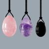 Yoni Egg Set Natural Jade Eggs Rose Kagel Balls Amethyst Yoni Ball Massager Ball Set,Set 5 view 4