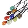 Yoni Egg Set Drill 30 * 20 MM Yoni Egg 100% Natural Stone Healing Jade Crystal Egg Mineral Ball Kegel Massage,Lapis Lazuli 30x20mm view 2