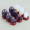 Yoni Egg Set Undrill Yoni Egg 3 Pcs/Set Natural Massage Crystal Rose Quartz Ball Kegel Exercise,Fluorite view 4