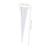ABOOFAN 12pcs Boxes Bouquet Box Packaging Bouquet Clear Wrapping Bags Wedding Wrapping Paper Sleeves for Bouquets Rose White Single Bag Pearl Paper view 2