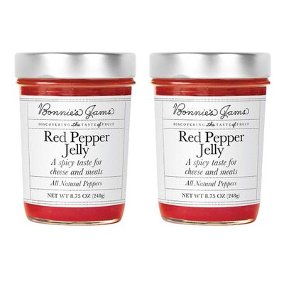 All Natural Jam - Red Pepper Jelly - Set of 2 (2 x 8.75 oz)