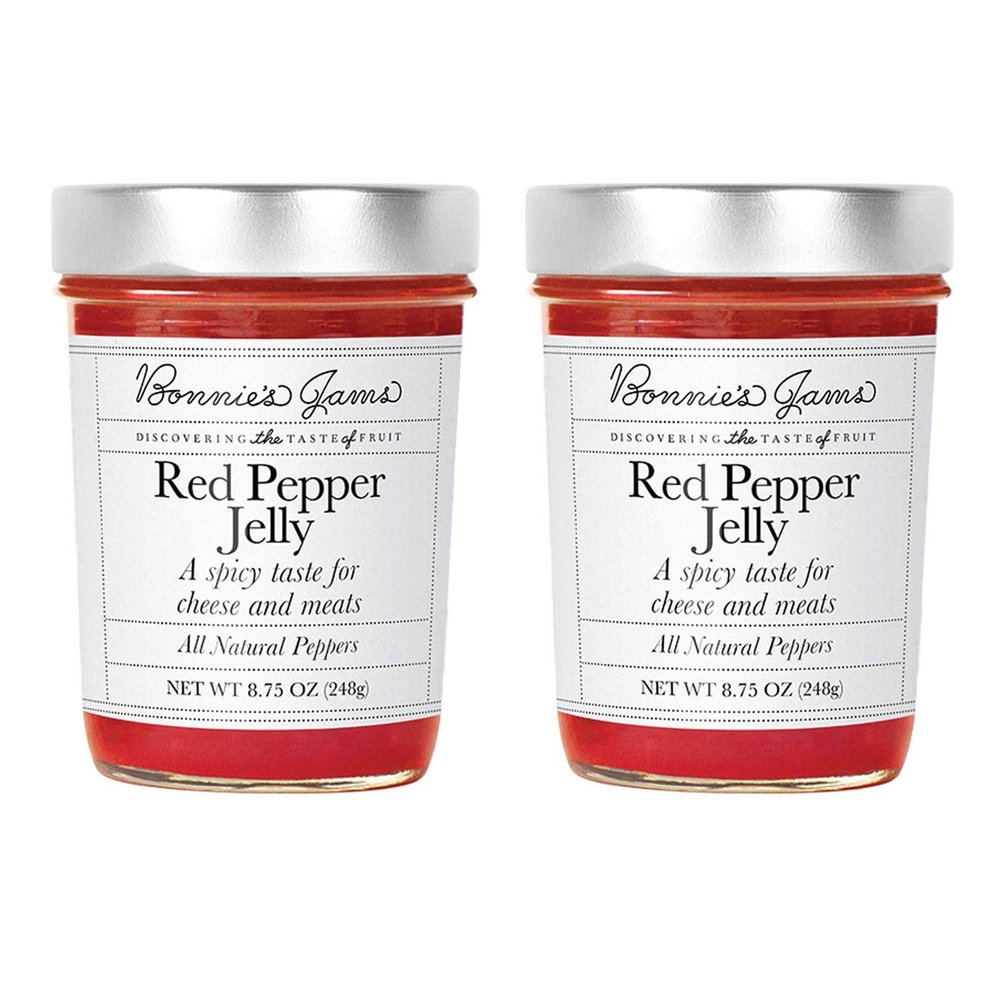 All Natural Jam - Red Pepper Jelly - Set of 2 (2 x 8.75 oz)