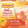 Emergen-C 1000mg Vitamin C Powder for Daily Immune Support Caffeine Free Vitamin C Supplements with Zinc and Manganese, B Vitamins and Electrolytes, Super Orange Flavor, 0.32 Ounce (Pack of 30) view 1