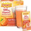 Emergen-C 1000mg Vitamin C Powder for Daily Immune Support Caffeine Free Vitamin C Supplements with Zinc and Manganese, B Vitamins and Electrolytes, Super Orange Flavor, 0.32 Ounce (Pack of 30) view 4