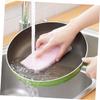SOLUSTRE Kitchen Cleaning Sponge Wipes 10 Pack 5.90X3.14X0.78 Inch Reusable Dish Scrubber Pads Soft Absorbent Scouring Pads for Dishes Sink and Countertop Cleaning view 4