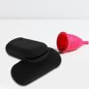 Healvian 2pcs Portable Menstrual Silicone Period Box for Travel Lightweight Storage for Women Safe and Convenient Menstrual Supply Organizer view 2