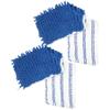 2pcs Chenille Mop Refill Pads Washable Replacement Floor Cleaning Supply Compatible Wet Mops for Home Office Hotel Use Strong Absorption Quick Drying view 1