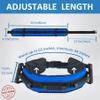 Gait Belt for Seniors, Transfer Belt with 7 Nylon Padded Handles, Medical Belt for Lifting Patients, Safety Gait Belt for Elderly Easy to Use Quick Release Buckle(Blue) view 2