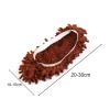 TOLUON 2Pcs Mop Slippers Shoe Covers,Soft Washable Dust Duster Slippers,Reusable Multi-Function Mop Socks Dust Hair Cleaners Floor Cleaning Tools Purple One Size view 2