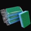 (100 Pack) Kheoxusa Individually Wrapped Sponges,Sponge Individually Wrapped,Individually Wrapped Sponges Bulk Packed for Cleaning Dishes Kitchen Scrub Dish Non Scratch Scrubbers Small Mini Bulk-Blue view 2