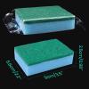 (100 Pack) Kheoxusa Individually Wrapped Sponges,Sponge Individually Wrapped,Individually Wrapped Sponges Bulk Packed for Cleaning Dishes Kitchen Scrub Dish Non Scratch Scrubbers Small Mini Bulk-Blue view 4