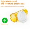 12 Pack Plastic Pill Bottles Empty with Child Proof Caps, Portable Prescription Medicine Container Vial Clear Travel Pill Bottle Case Dispenser Organizers (6 Dram) view 3
