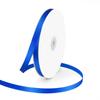 3/8" Wide x 100 Yards Single Face Polyester Satin Ribbon, Satin Ribbon for Crafts, Gift, Hair Bows, Wedding Party Decoration, Bow Making & Other Projects (Royal Blue) view 1