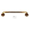Xcello Antique Brass Carved Enhance Bathroom Safety with Wall-Mounted Tub Grab Bar Stylish and Secure view 1