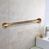 Xcello Antique Brass Carved Enhance Bathroom Safety with Wall-Mounted Tub Grab Bar Stylish and Secure view 2