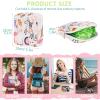 Desing Wish Sanitary Pad Storage Bag Portable Period Bag for Teen Pads/Sanitary Napkins/Small Tampons, Sanitary Napkin Storage Bag First Period Gifts for Teen Girls (Pink Horse) view 2