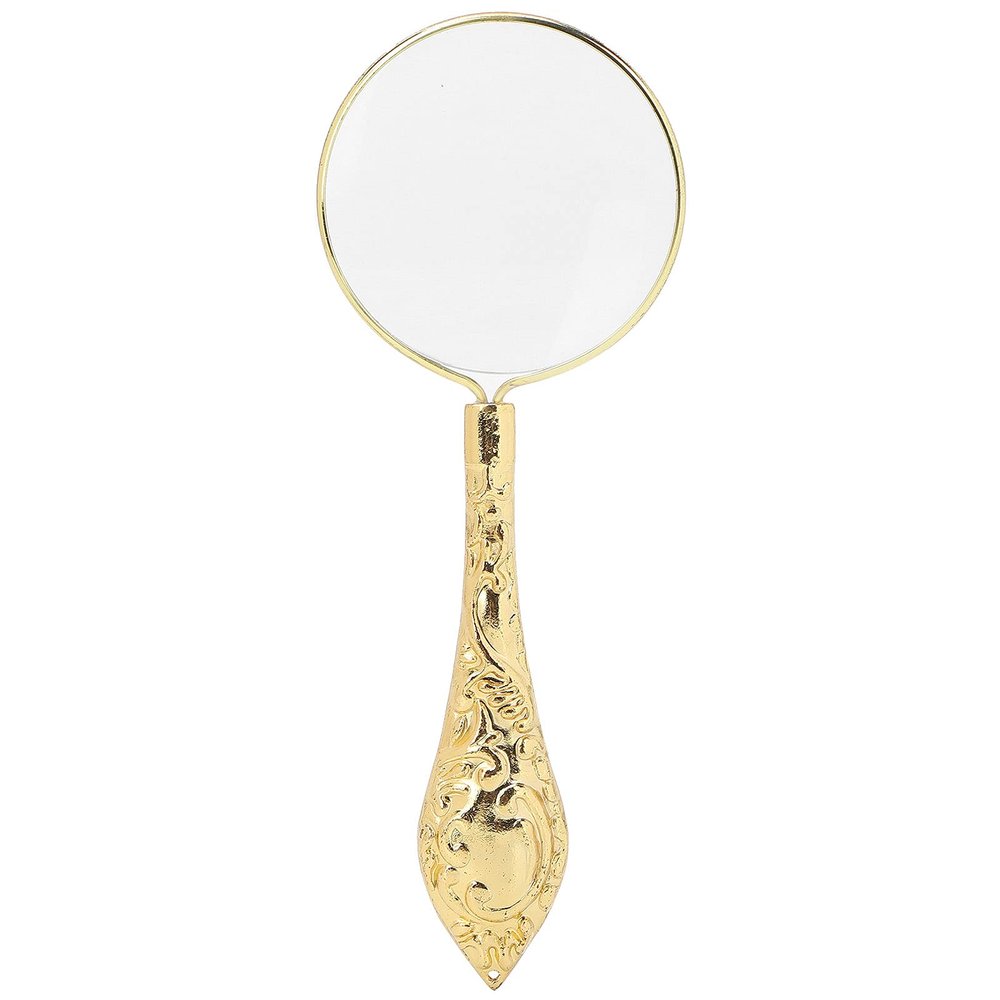 DOACT Magnifying Glass, 5X 45mm Metal Handle Handheld Magnifier for Reading Inspection and Close-Up Viewing