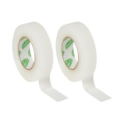 AmeriCan Goods Transperent Plastic Clear Tape Adhesive 1in x 10yds Medical Tape First Aid Bandage Clear Case of 2