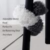 5Pcs Microfiber Feather Duster Cobweb Remover and Ceiling Fan Duster with Telescopic Pole 3-Stage Stainless Steel Handle - 100" Dust Remove Cleaning Brush Tool Set view 2
