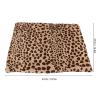 USB Heating Pad 5V 2A with 3-Level Temperature Control, Soft Touch Washable Fabric, Long Life Immersion Heaters, Leopard Print view 3