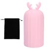 500ml Reusable Silicone Hot Water Bag with Cover, Microwave Hand Warmer for Relief, Cute Design Hot Water Bag for Kids and Adults view 1