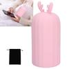 500ml Reusable Silicone Hot Water Bag with Cover, Microwave Hand Warmer for Relief, Cute Design Hot Water Bag for Kids and Adults view 2