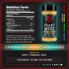Feast Mode Flavors | Sweet Heat Pack | 2 count | 5oz seasonings | Caribbean Mango Habanero | M.O.A.B. Mother of all BBQ | meal prep seasoning, low sodium, no msg, gluten free, low calorie, no artificial fillers, healthy flavoring view 2