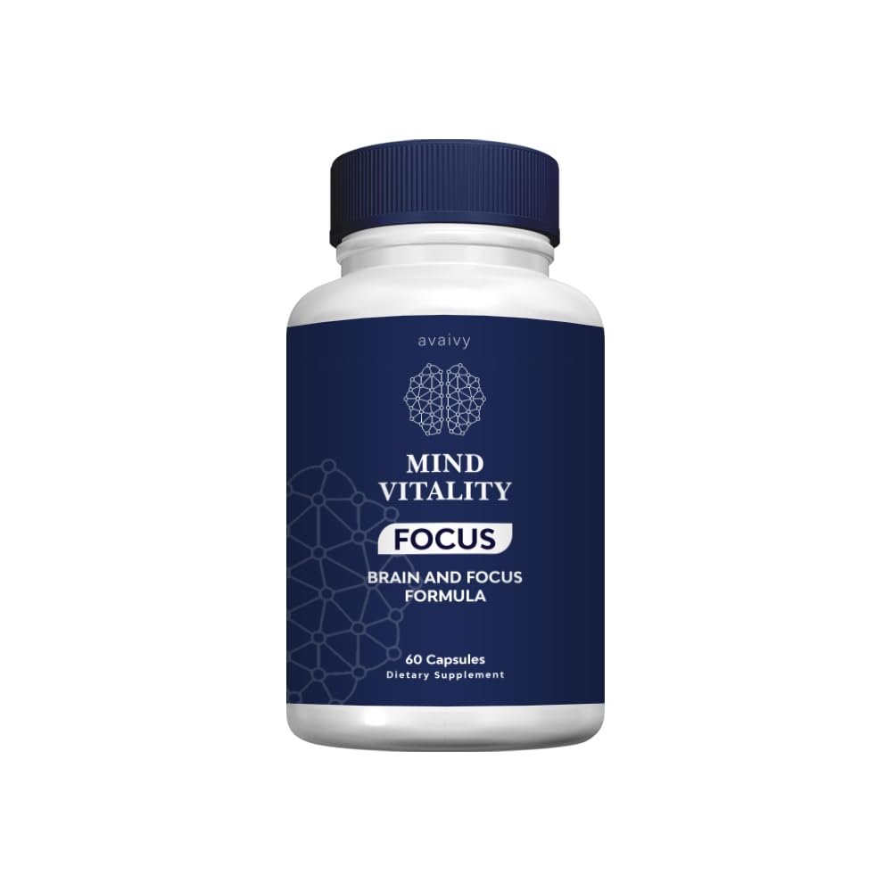 Avaivy Mind Vitality - Mind Vitality Brain Capsules (Single, 60 Capsules)
