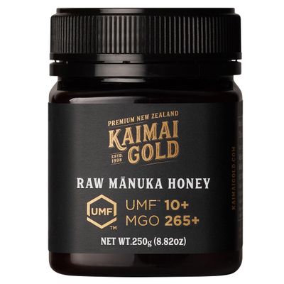 Kaimai Gold Raw Manuka Honey, MGO 265+, New Zealand Honey, Non-GMO, Traceable from Hive to Hand, Daily Wellness Support - 250g (8.82 Oz)