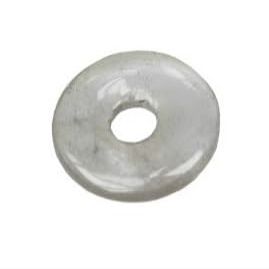 Quartz Donut 2,5 cm Stone Shape Object Mineral,34805