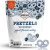 Hayden Valley Foods Blueberry Yogurt Flavored Covered Pretzels | 5 oz Resealable Bag | Gourmet Flavored Blue Pretzels view 1
