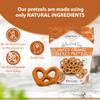Hayden Valley Foods Salted Caramel Covered Pretzels | 5 oz Resealable Bag | Gourmet Flavored Pretzels view 4