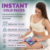25 Packs Instant Ice Cold Pack (6 x 5) - Disposable Instant Ice Packs for Injuries | Cold Compress Ice Pack for Pain Relief, Swelling, First Aid & Outdoor Activities view 2