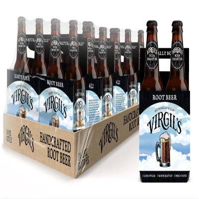 Virgil's Root Beer 6-4pk Glass