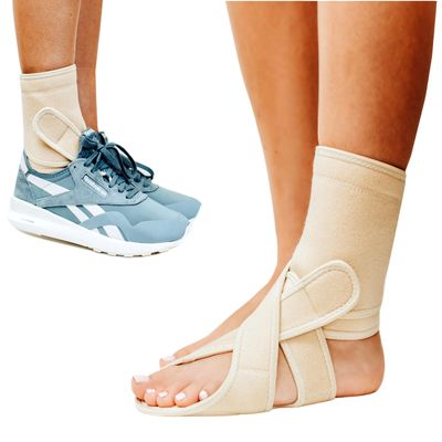 Dosh AFO Foot Drop Brace - Drop Foot Brace for Walking- AFO - Unisex (Right - One Size)