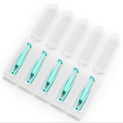 3N LensEase Insert/Remove Kit, Soft/RGP/Orthokeratology Contact Lens Remover and Inserter Pack of 5, Crafted from Medical-Grade TPE Material, Applies Contacts Easily, Hygienically & Safely (Small, 5)