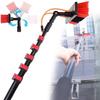 JOSKAA Window Cleaning Pole, Water Fed Extendable Brush, Window and Solar Cleaning Pole, Extendable Solar Panel Washing Equipment Cleaning Conservatory Roof,30cmBrush-3.6mRod view 1